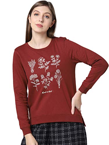 Image of VERO MODA Women's Cotton Round Neck Sweatshirt