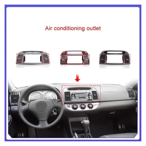 Rejilla ventilacion Camry 2002-2007 delantera central regulable B-3 5