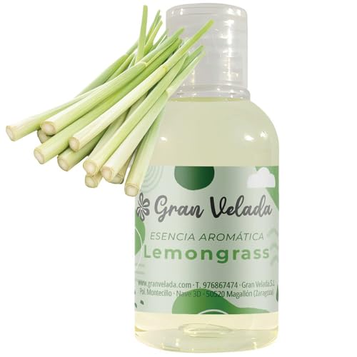 Esencia Aromática Lemongrass 1 litro | Aroma intenso para cosméticos y velas