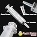 Party Shotz Jello Shot Syringes (Medium 1.5oz with CAPS) Plastic Reusable Shots for Halloween, Christmas, Thanksgiving, Bachelorette Parties Favors (1.5oz, 60)