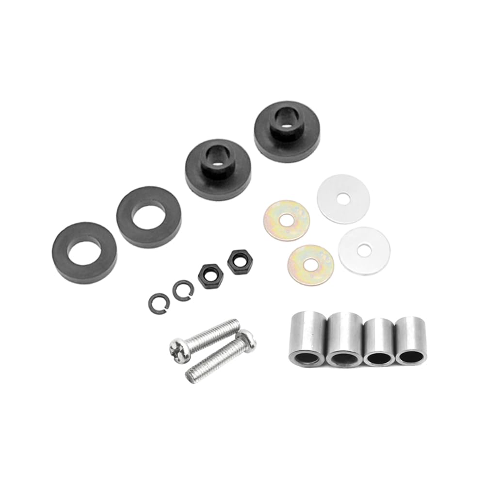 Rücklicht Montagehalterung Hardware Set für Yamaha Banshee 350 Warrior 350 Blaster 200 Breeze 125 2002–2006 Grizzly 125 2004–2013