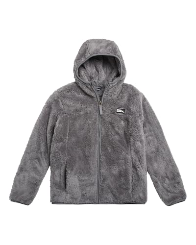 Image of Eddie Bauer Kids' Zip Up - Kids' Full Zip Ultra Soft Sherpa Fleece Hoodie Sweatshirt for Boys and Girls (5-20)