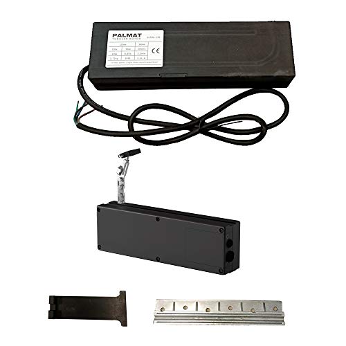 PALMAT - Motor de cadena para ventanas, Alas basculantes, Plegables, Oscilantes, Ventanas de techo y cúpula, Para hogar y oficina, Para ventanas de difícil acceso, Color Negro (Motor de cadena negro)