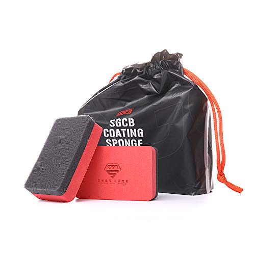 SGCB Pro Ceramic Coating Sponge Applicator KitÂ Pack of 10, 3.3â€ x 2â€Â Tire DressingÂ Applicator Sponge Car Foam Block for Nano Coating, Glass Coating, Wheel Tire Shine Detailing