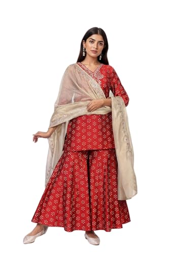 Kurta Bandhani W for Woman brodée de métal pour vos soirées