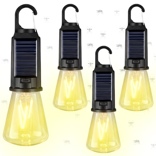 Lanterne solaire anti moustique pour ne plus subir les piqûres sous la tente