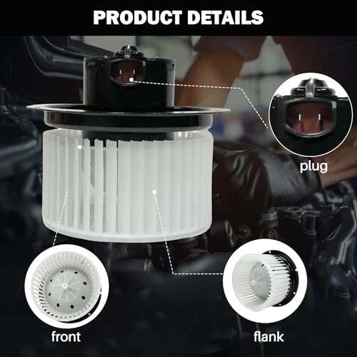 Image of 700099 Front AC Heater Blower Motor Fan Fit for Ford F-250 F-350 F-450F- 550 Super Duty 1999 2000 2001 2002 2003 2004 2005 2006 2007