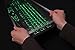 Green Onions Supply Universal KeyboardCap. Fully Covered Flat Style 0.025mm Waterproof Anti-Dust Desktop Keyboard Cover with Numeric Hospital/Dentist Use (Universal 3 Packs)