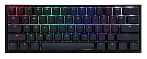 Akko X Ducky One 2 - Mini RGB Cherry MX Switch PBT Keycap 60% RGB