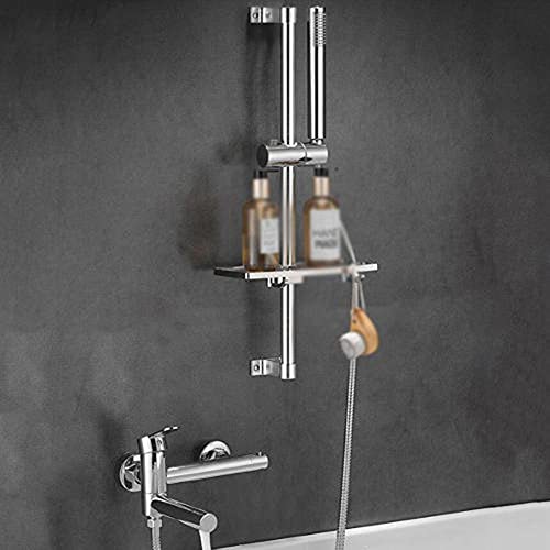 Robinet de douche en laiton chromé haute finition pour baignoire eau chaude