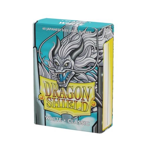 Dragon Shield Lot de 2 Pochettes pour Cartes Blanc anti-rayures pour cartes de collection