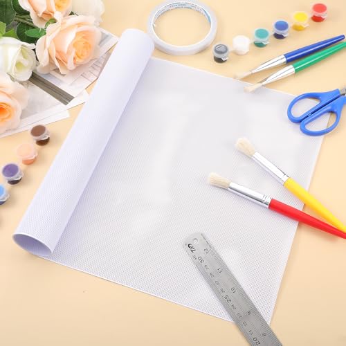 Custom Fursuit Eye Mesh 1m×30cm Weiß Sublimiertes PVC-Netz Plastik Mesh Weich Wasserdichtes Bedruckbares Netz für Furries Cosplay Requisiten Fursuits