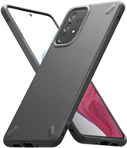 Image of Ringke Onyx Compatible for Samsung Galaxy A53 5G Case Cover Rugged Flexible Durable Anti-Slip TPU Protection Shockproof Samsung Galaxy A53 5G Back Cover - Dark Gray