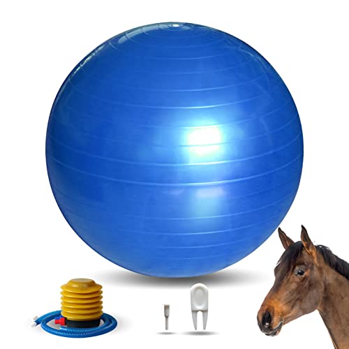 RideFound Bolas para brincar de cavalo, mega bola equina de 76 cm para treinamento, bola de futebol