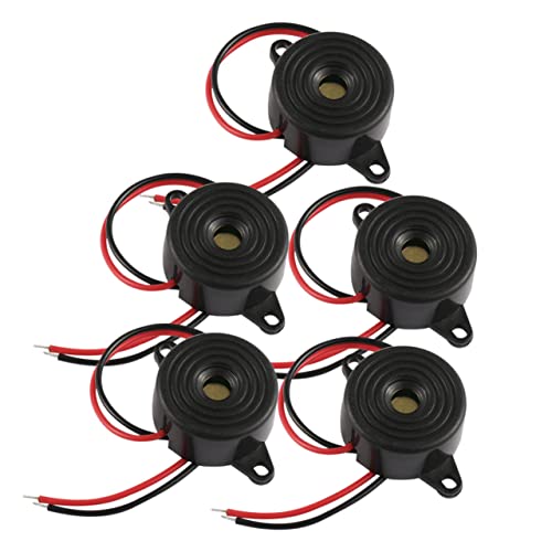 BELLIFFY SMD Piezo for Alarm Ringer 2-Wire Leads High Volume Piezo Alarm for Circuit