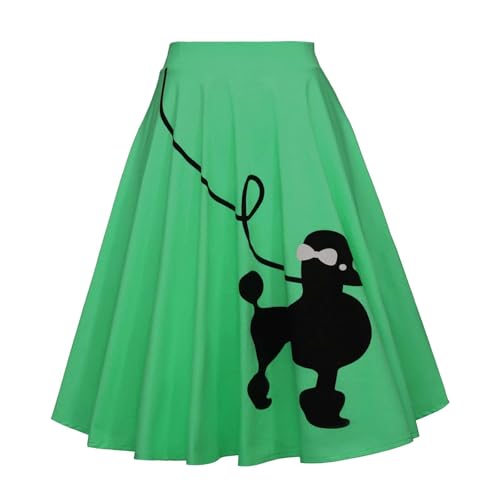Jupe caniche pour femme style rétro années 50 pour robe de bal plissée