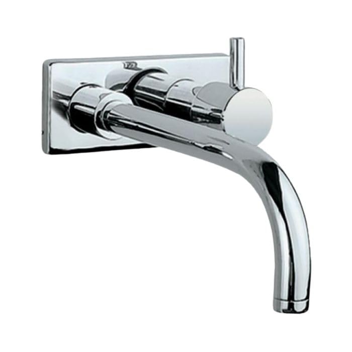 JAQUAR Florentine Series Exposed Part Kit of Single Concealed Stop Cock Consisting of Operating Lever, Cartridge Sleeve, Wall Flange (with Seals) & Basin Spout (B0CDTNJLXR) Amazon Price History, Amazon Price Tracker