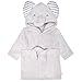 Gerber Baby Hooded Animal Character Bathrobe, Grey Elephant, 0-9 Months