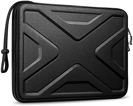 SITHON Hard Shell Laptop Sleeve Case for 14-inch MacBook Pro M2/M1 Pro/Max 2023 2021, 13" MacBook Air/Pro M2 M1, 2022 iPad Pro 12.9", Surface Pro 9/8/X, Shock Absorption Computer Carrying Bag (Black)