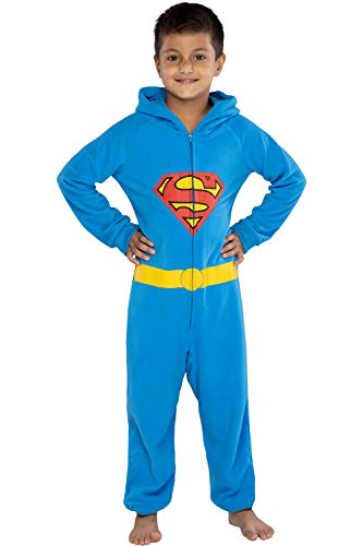 DC Comics Justice League Superhero Matching Family Pajamas Union Suit (Boys, Superman, L/XL)