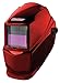 Auto Dark Welding Helmet, 10, Red