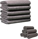 Genérico Paño De Limpieza Mágico, Espesado Paño Magico, Paño Magico Cristales Limpiacristales Trapo de Limpieza de Microfibra Reutilizable Sin Rayas para Baño Cocina Coche Vidrio（30 * 40cm） (5PCS)