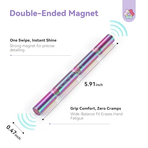 Image of SAVILAND Ultra-Strong Cat Eye Magnet Holographic Nail Magnet Stick