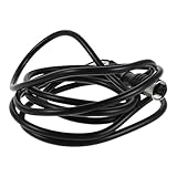 SOESFOUFU Straight Aviation Socket Connector Cable, 4 Pin 2m/6.7ft Waterproof Industrial Electrical Wire for Automation Control, Fieldbus and Device Network Applications