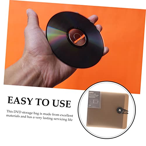 GATHINESS 4 Unidades De Folhas Saco De CD Pasta De CD Casos De Armazenamento De CD Caixa De CD Trans