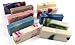 Soap sampler bag Handmade soap natural cold process 10 pieces guest size 1 oz each misc scents sampler each come individually wrap and has scent name on it