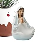 Jungfrau Maria Statue für den Außenbereich, für den Innenbereich, religiöse Skulpturenhalterung für Frauen, Familienhaus, Kirche, Garten, Innendekoration