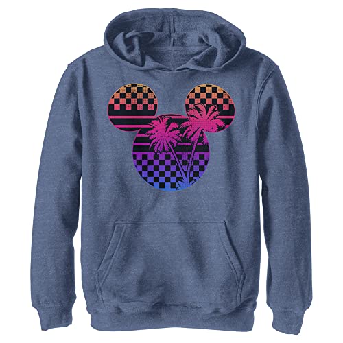 Sweat à capuche Mickey finition premium polaire épaisse style Roadster