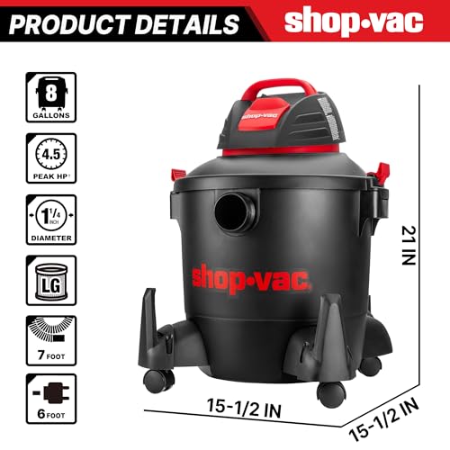 Catálogo de Aspiradora shop vac los 5 mejores. 8