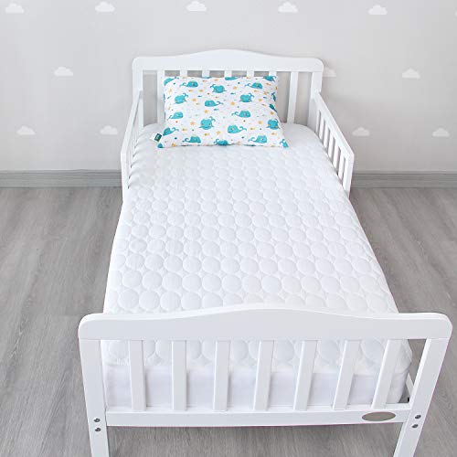 image for Biloban Crib Mattress Protector Pad Waterproof, Toddler Waterproof Cri