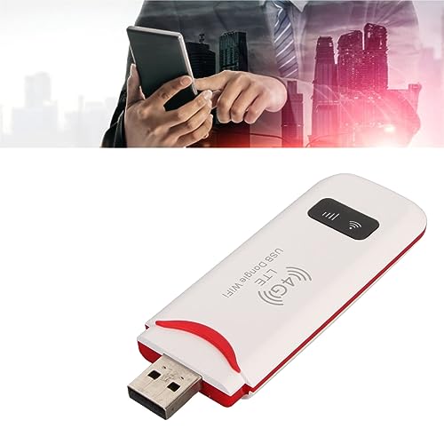 Image of USB Mobile WiFi Hotspot 4G LTE Router with SIM Card Slot for Laptop Phone TV Sharing - Supports up to 10 Devices Connection