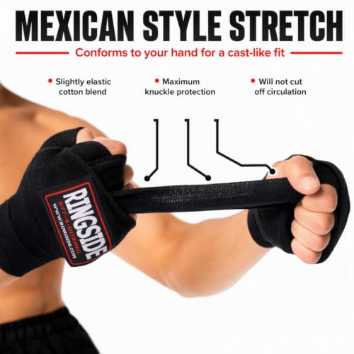 Image of Ringside Mexican Style Boxing Hand Wraps 180 inch