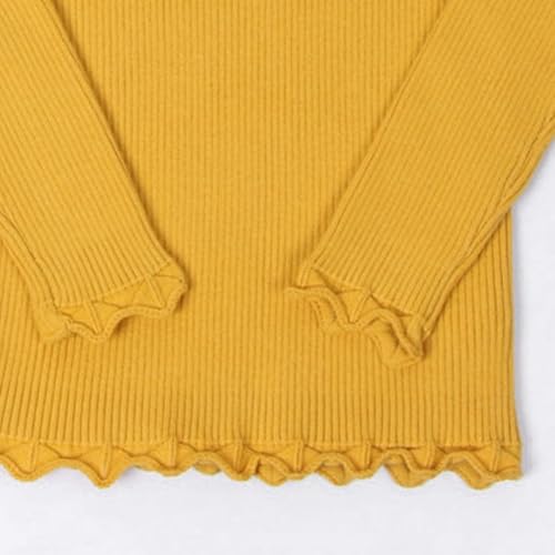 Girls Sweater Kids Fashion Loose Sleeve Knit Sweaters Casual Knitted Tops Lightweight Fall Pullover4