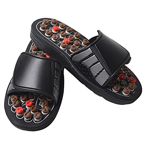 Atuut Massage Hausschuhe Schuhe, Acu-Point Hausschuhe Accupressur Massage Fuß Massagegerät Flip Flop Sandalen Cover