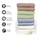 BIDDEFORD BLANKETS Comfort Knit Electric Heated Blanket with Analog Controller, Twin, Sage Green