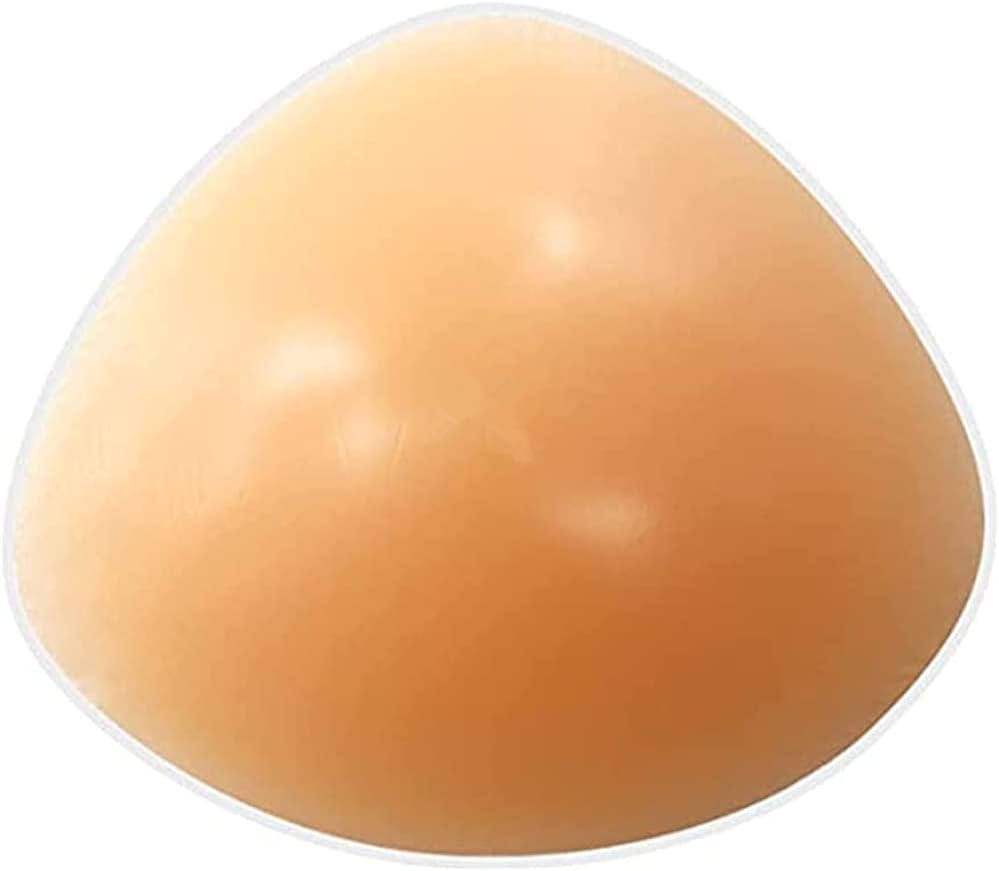 WitokBreast Prosthesis Mastectomy Silicone Breast Forms Triangle Shape for Breast Cancer Patients Only One Piece