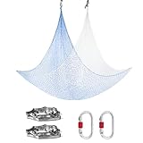 PRIOR FITNESS Luftnetz-Hängematte, 220 lbs /100 kg Schwerlast-Polyester, neuem...