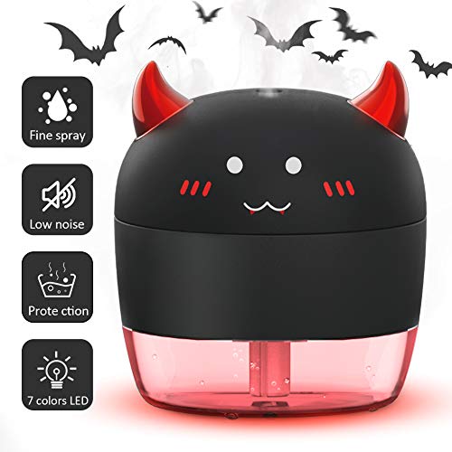 ALLYAG Ultrasonic Cool Mist Humidifier | Quiet Operation | 7 Color Night Light