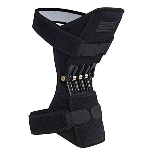 Knee Pads 1 Pair Non-slip Joint Support Knee Pads Knee Strap Power Lift Breathable Spring Force Knee Booster Tendon Brace Band
