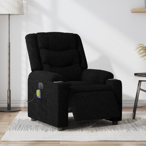 Xichuzi Sillón reclinable de Masaje eléctrico Tela Negro, Sillón De Relax, Sillon Masaje Relax, Sillon Relax Electrico, Hogar Sillon Relax, Sillones Comodos, Sofa Tantra - 3206572