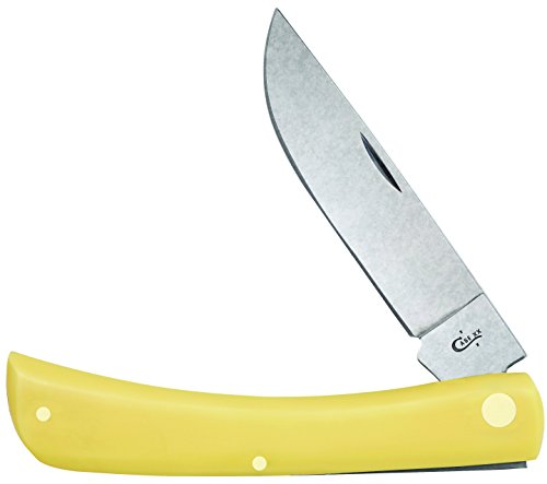 CASE XX WR Pocket Knife Yellow Synthetic Sod Buster Item #038 -