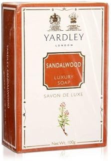 Yardley Sandalwood Luxury Soap (100g) (Pack of 3)