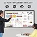 43 inch Interactive Touchscreen Monitor, Smart Board with 16:9 Display 1080P, Win11 Electronic Whiteboard Touchscreen PC for Office and Classroom, Core i7 RAM 8G & ROM 512G