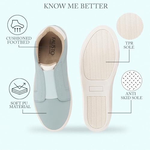 Image of FAUSTO Women Sneaker Pull-On Shoes