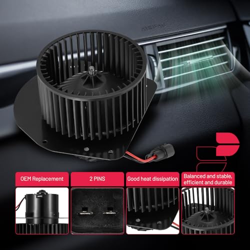 BDFHYK AC Heater Blower Motor Fan 700014 Compatible with Ford 2005-2011 Crown Victoria, Compatible with Mercury 2005-2011 Grand Marquis,HVAC Blower Motor Assembly Replacement for 15-80094 3557 3010187 by BDFHYK - Image 3