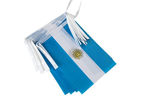 TSMD Argentina Flag, 100 Feet Argentine Flag National Country World Flags Banner,Party Decorations for Grand Opening,Olympics,Bar,World Cup,School Sports Events,International Festival Celebration - Thumbnail 2